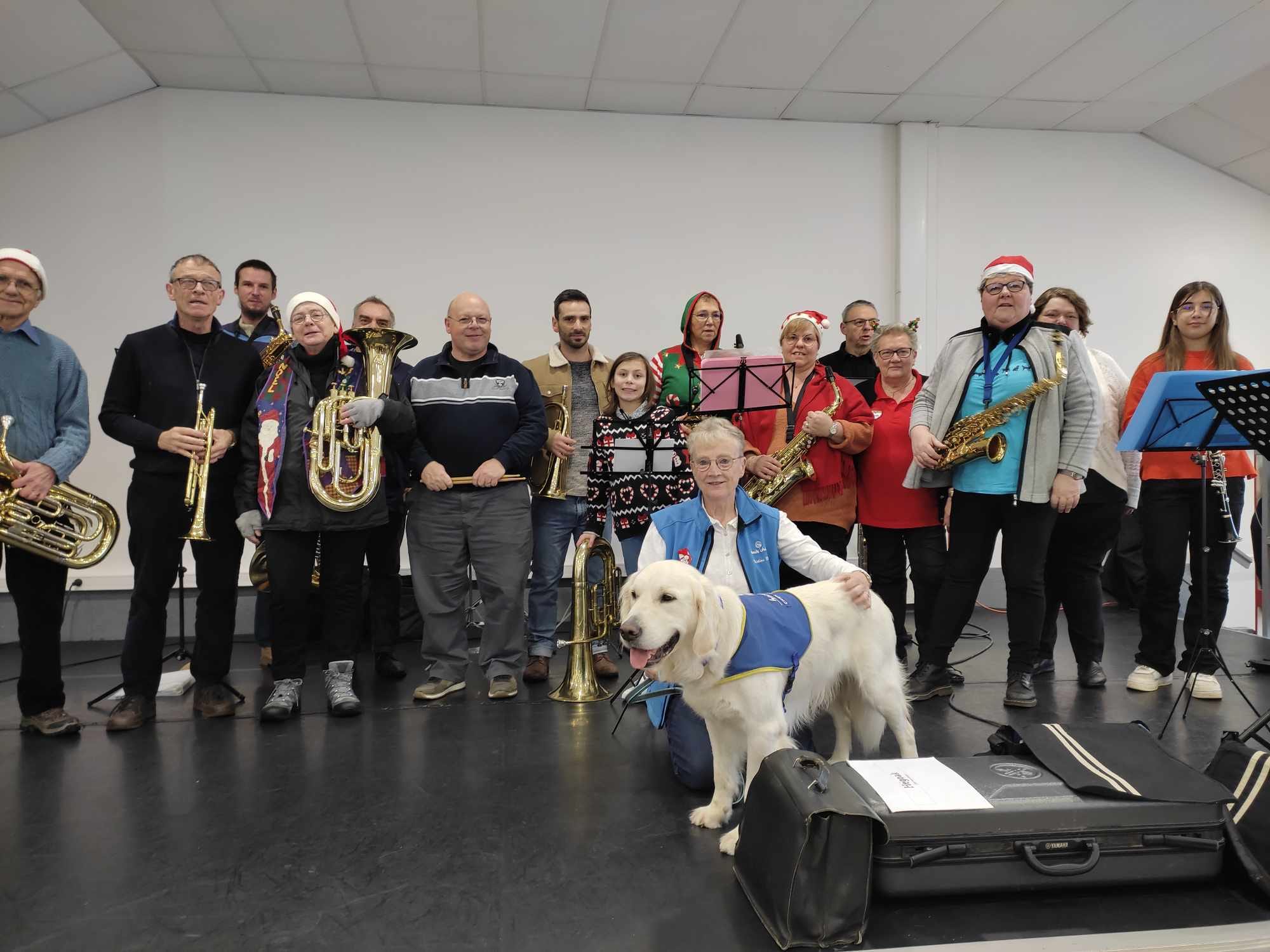 Snow mascotte officielle de l'Harmonie de Naours