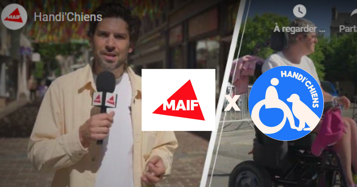MAIF x HANDI'CHIENS