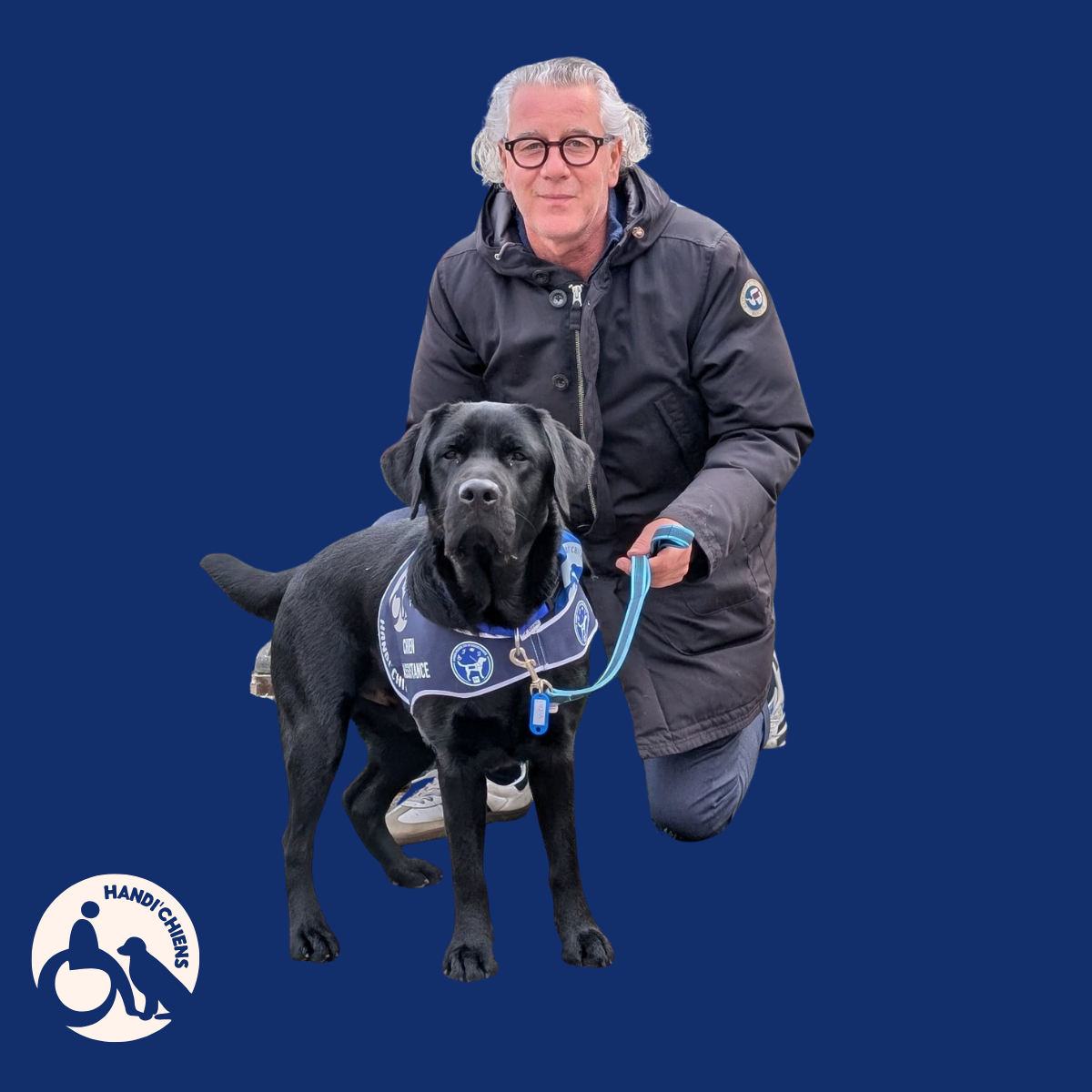 Vicky, chien d’assistance sociale à l’ICRB